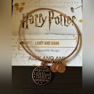 NWOT Alex&Ani HP🧙‍♀️2-Sided Quote Bangle